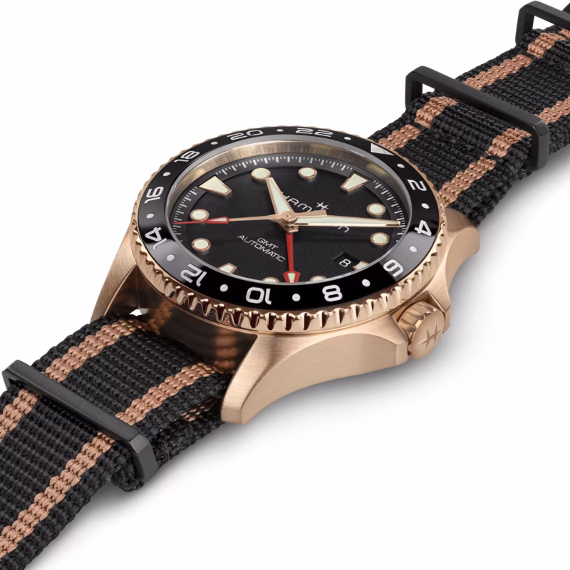Khaki Navy Scuba Automatic GMT